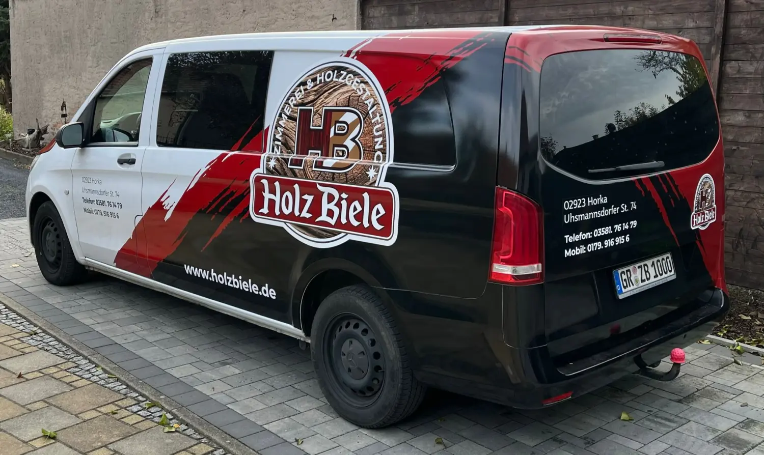 Holz Biele van